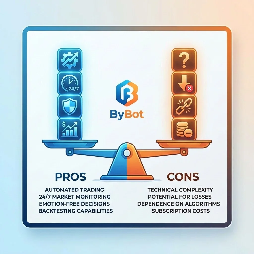 Плюсы и минусы крипто-бота ByBot